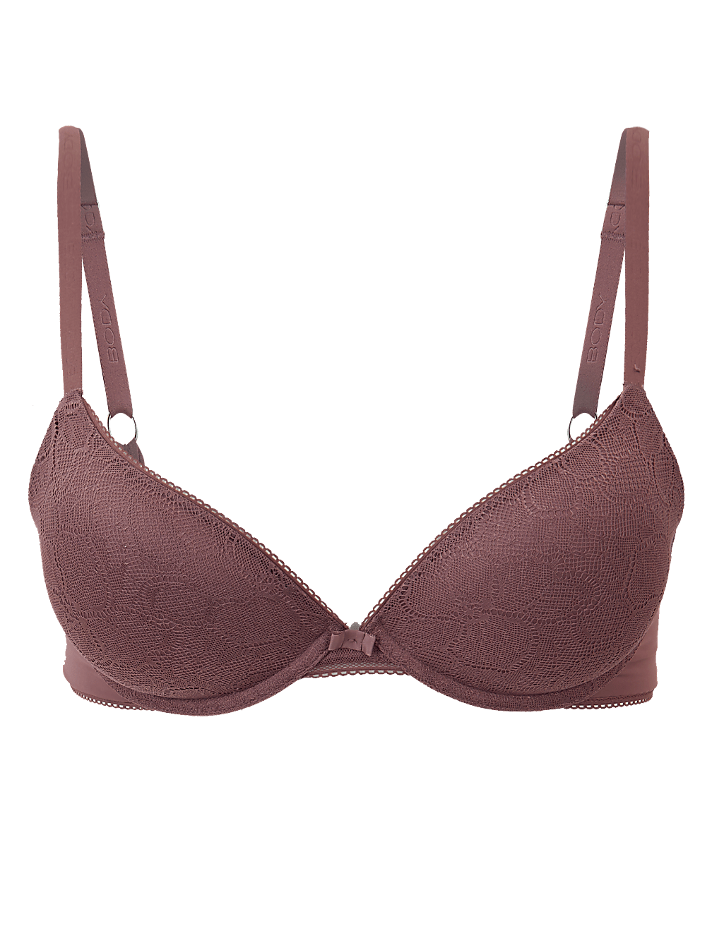 Body™ Lace Padded Push-up Plunge Bra A-E