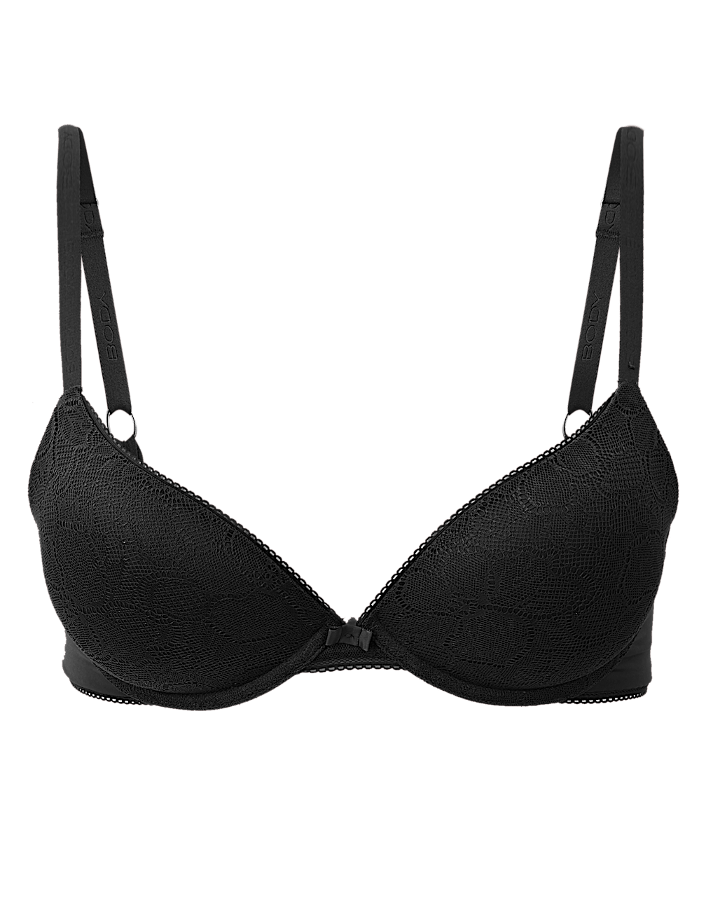 Body&trade; Lace Padded Push-up Plunge Bra A-E
