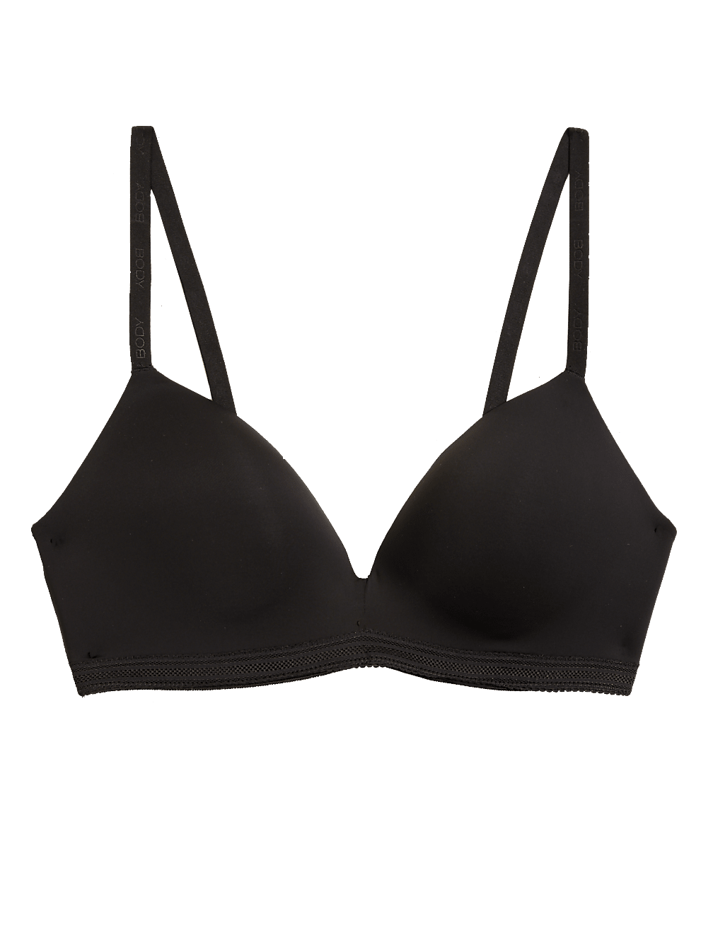 Non-Wired Push Up Plunge Bra