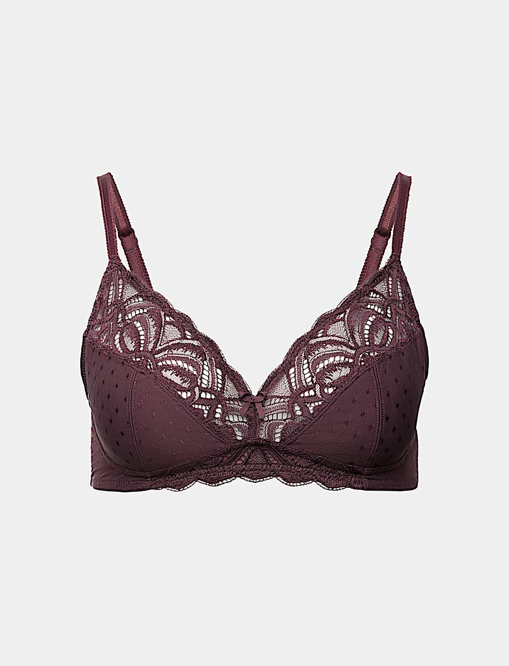 Amelia Lace Non Wired Full Cup Bra (A-E)