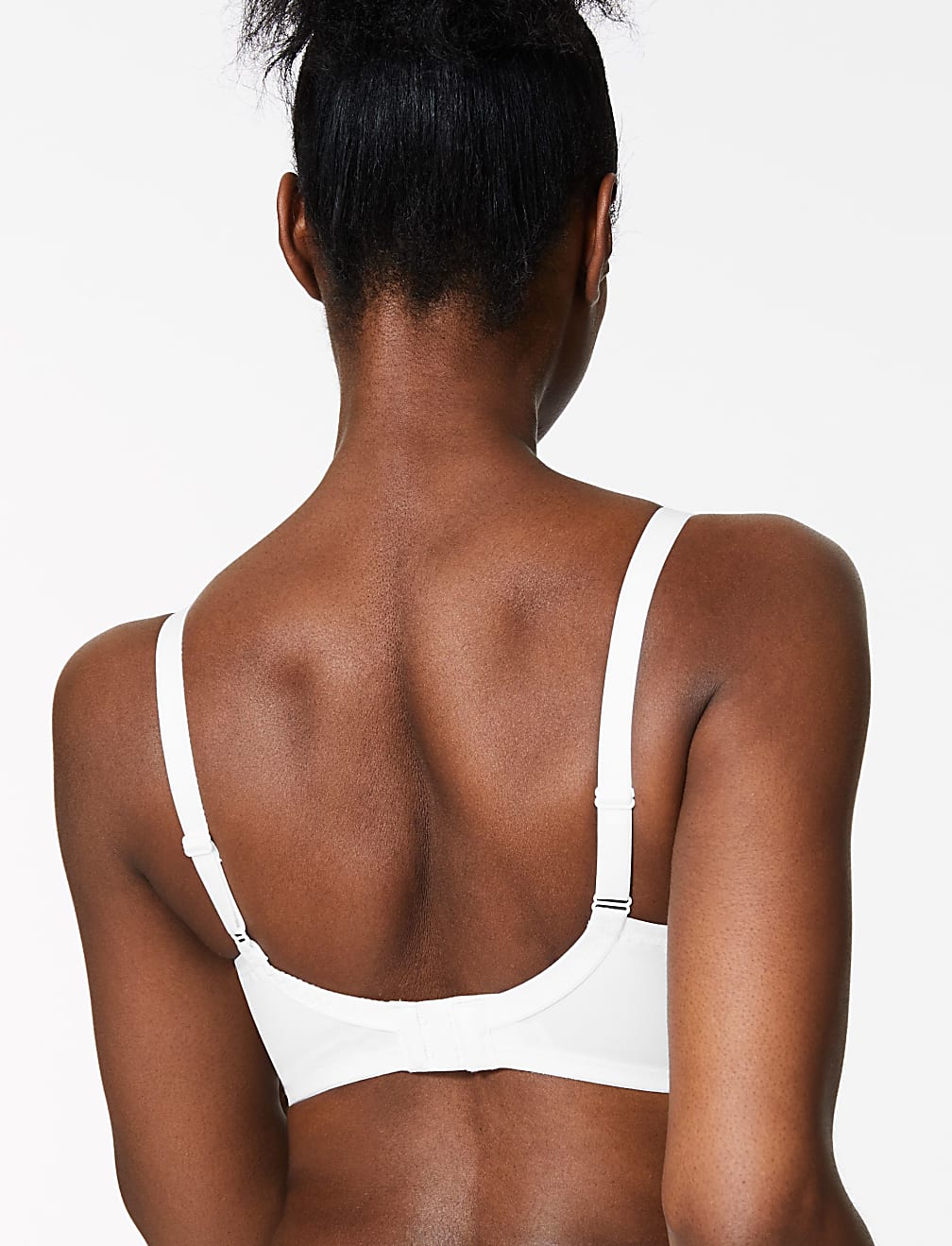 Embroidered Crossover Non-Wired Full Cup Bra A-E