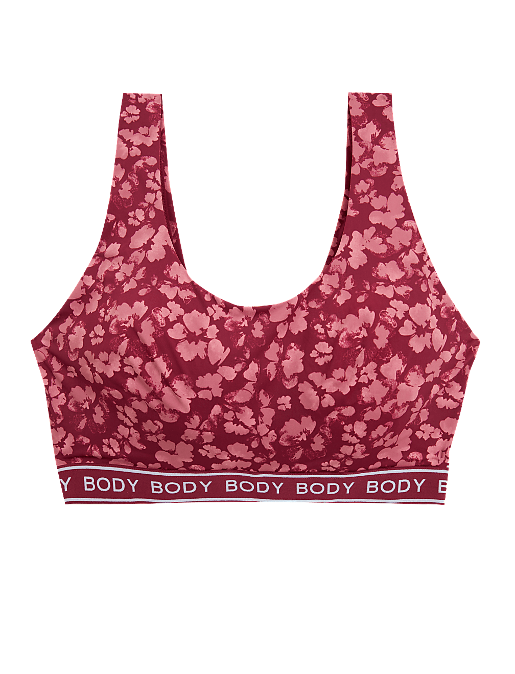 Floral Non Wired Crop Top