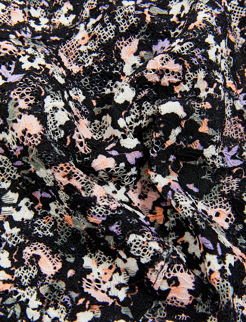 Printed Lace Non Wired Bralette A-E