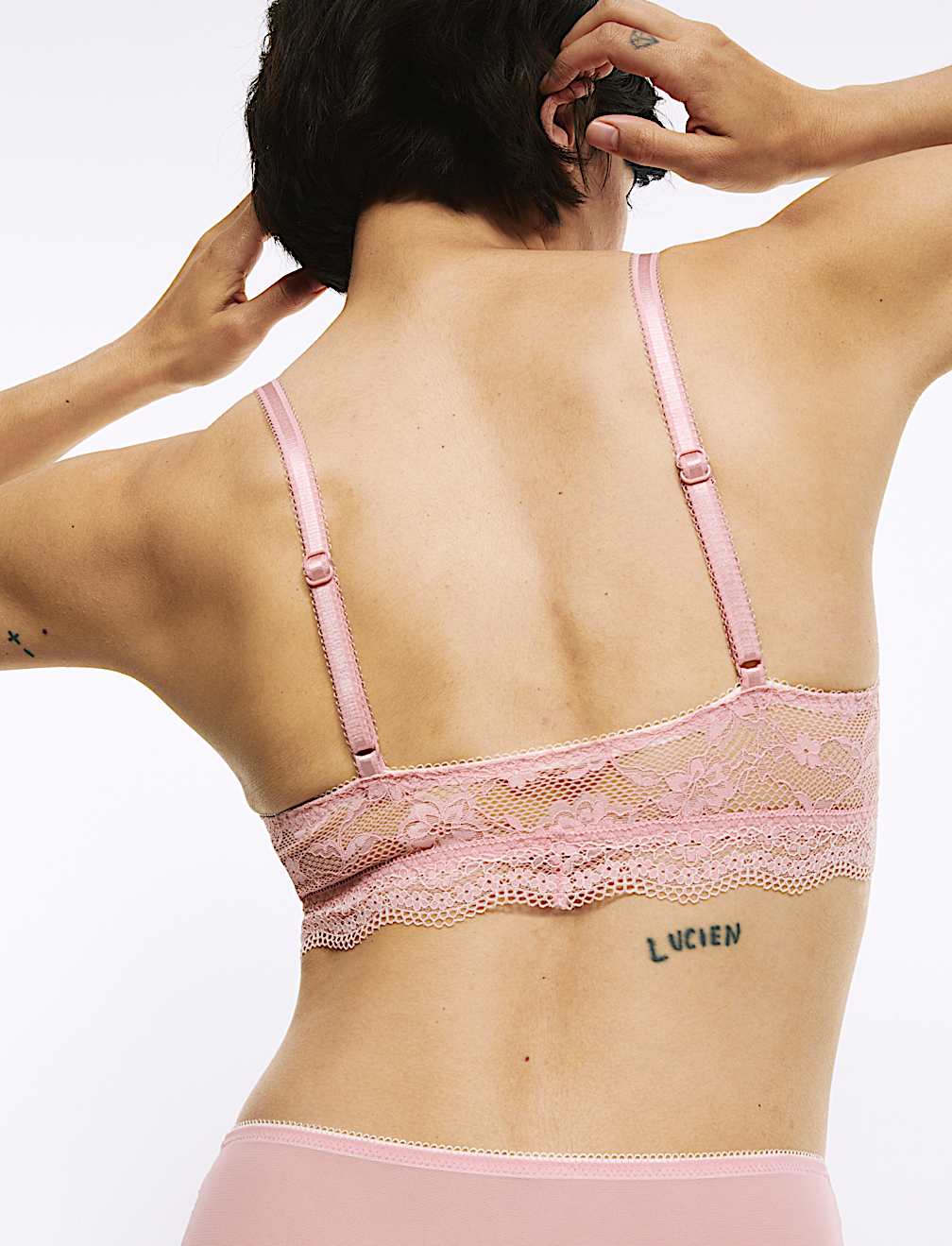 Jasmine Lace Non Wired Bralette (A-E)