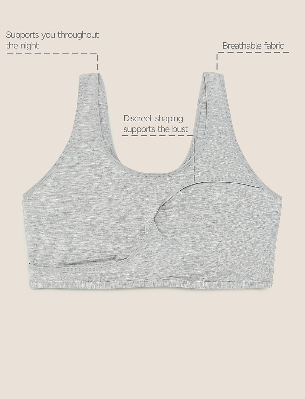 Flexifit™ Non Wired Sleep Bra