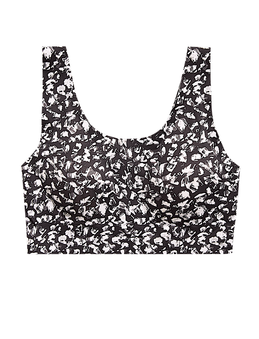 Flexifit&trade; Non-Wired Printed Crop Top