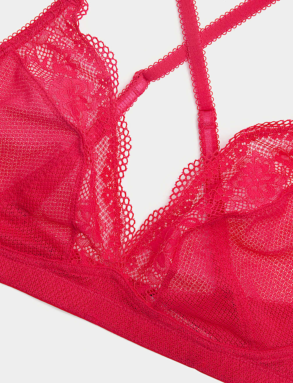 Jasmine Lace Non Wired Plunge Bra (A-E)