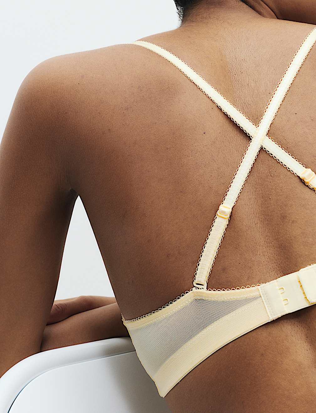 Jasmine Lace Non Wired Plunge Bra (A-E)