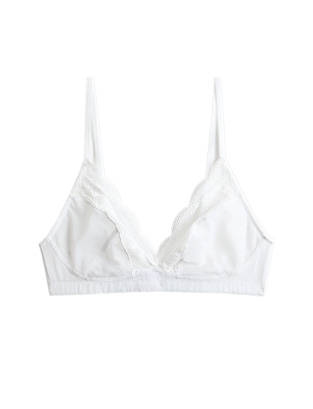 Jasmine Lace Non Wired Plunge Bra (A-E)