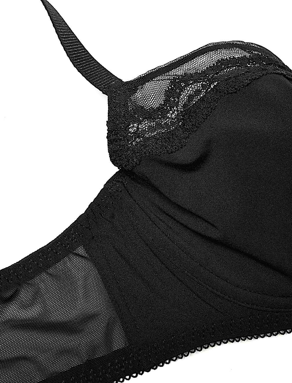 2pk Embroidered Balcony Bras B-E