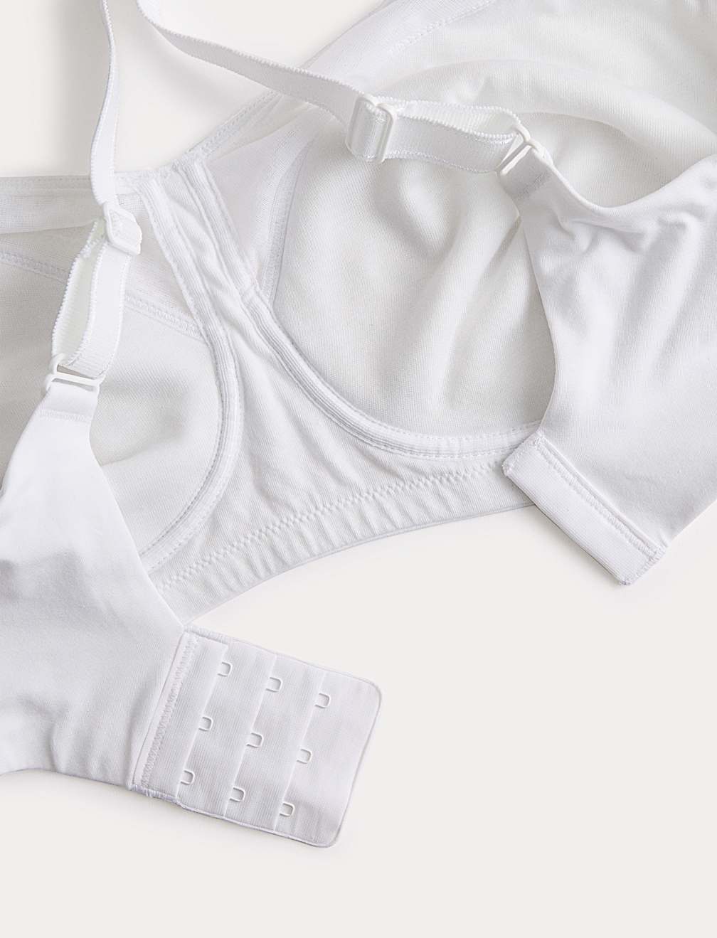 Cotton & Lace Non Wired Total Support Bra