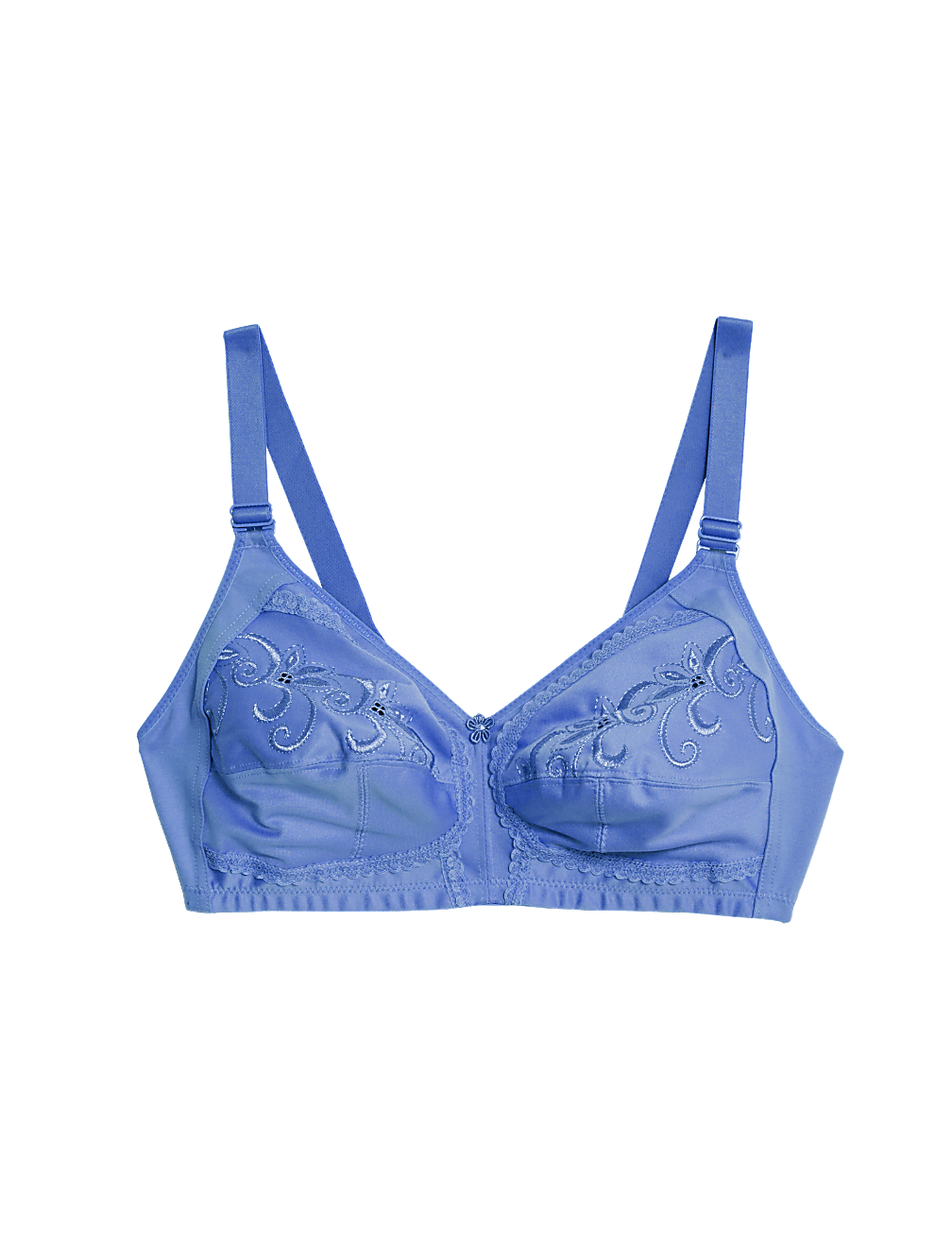 Total Support Embroidered Full Cup Bra B-G