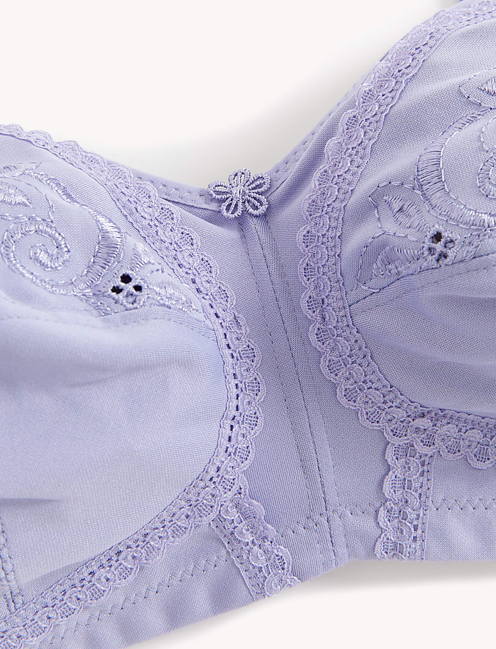 Total Support Embroidered Full Cup Bra B-G