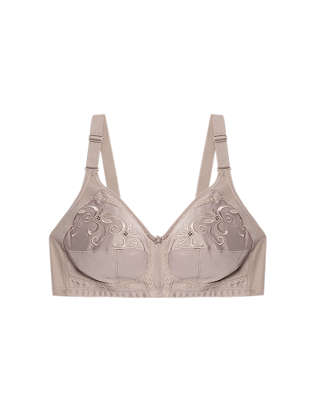 Total Support Embroidered Full Cup Bra B-G