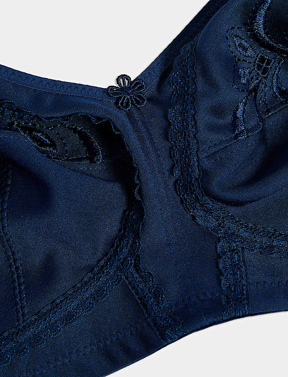 Total Support Embroidered Full Cup Bra B-G
