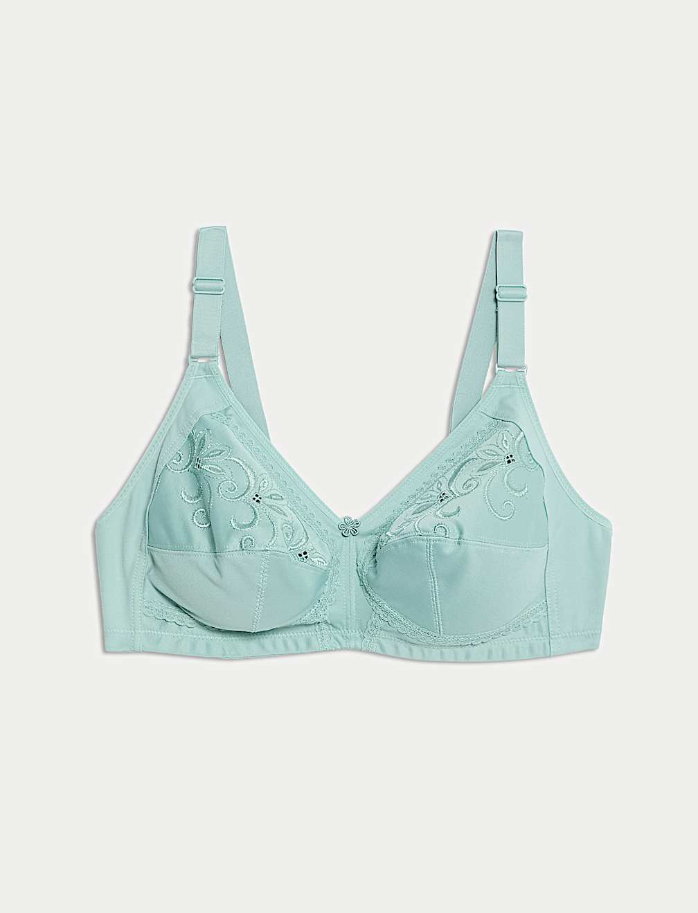 Total Support Embroidered Full Cup Bra B-G