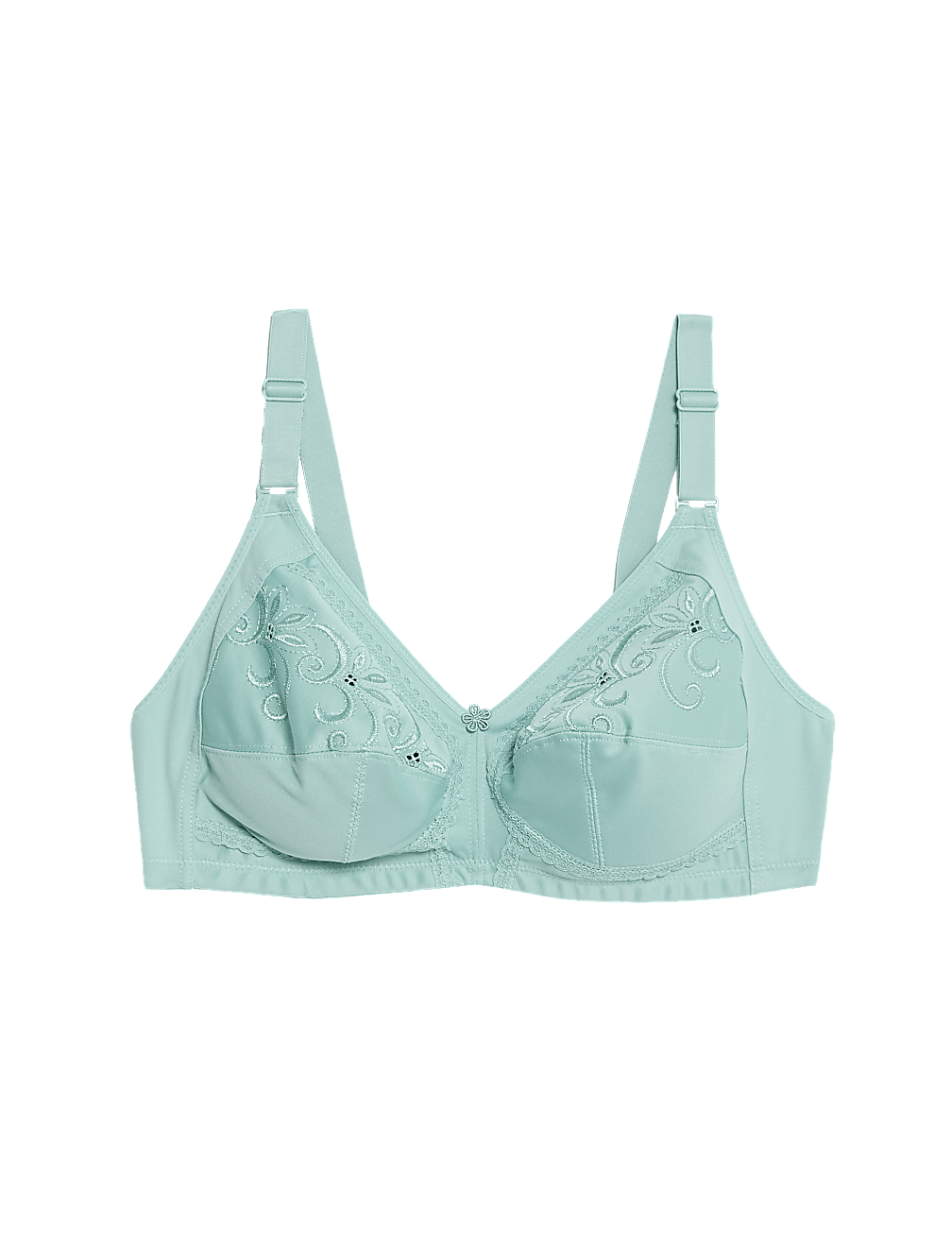 Total Support Embroidered Full Cup Bra B-G