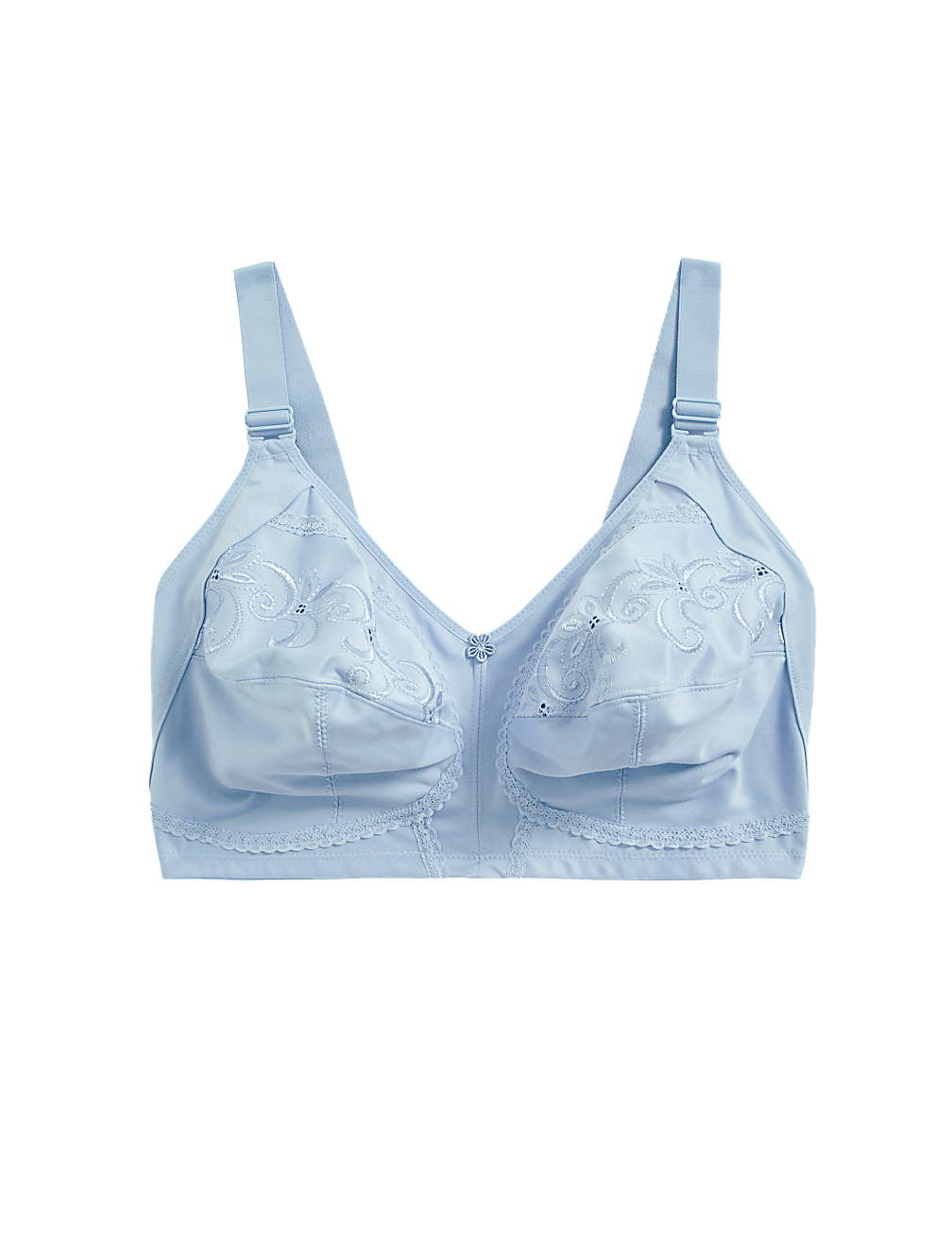 Total Support Embroidered Full Cup Bra
