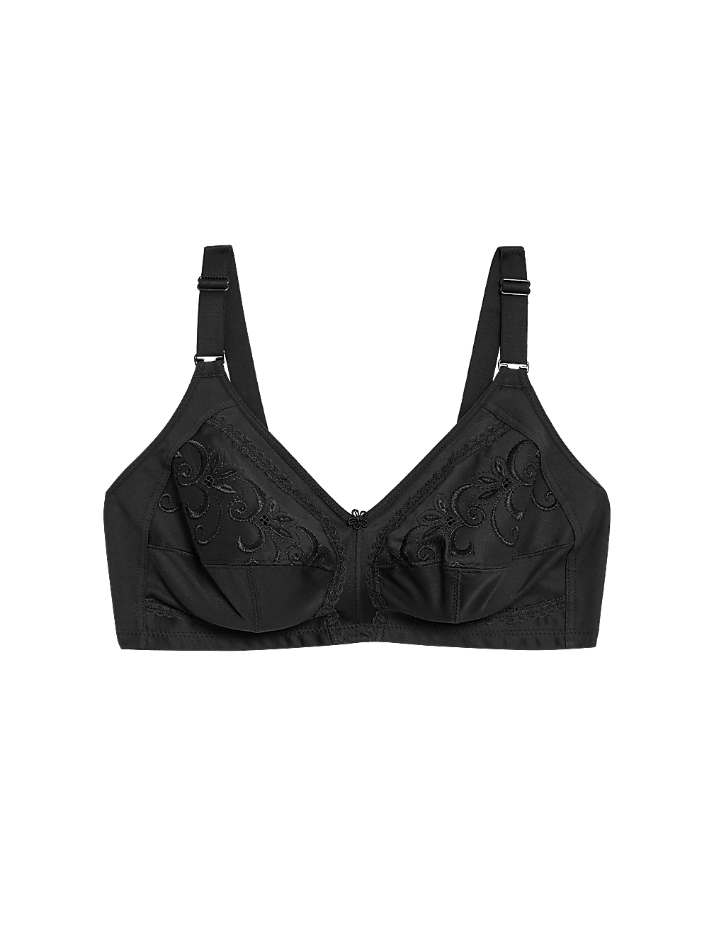 Total Support Embroidered Full Cup Bra C-H