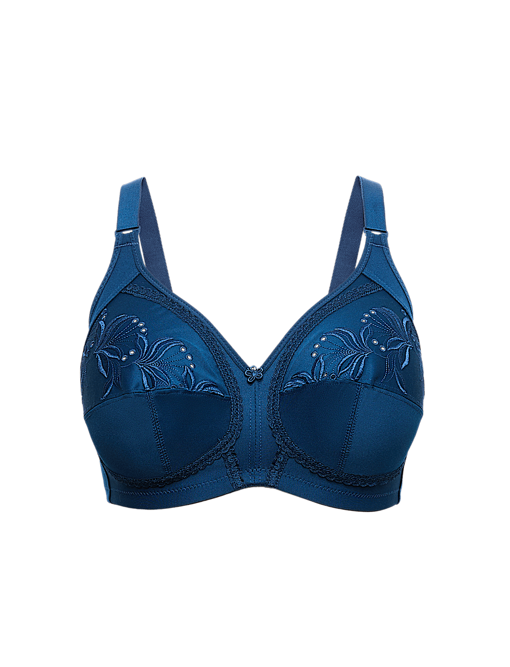 Total Support Embroidered Full Cup Bra (A-H)