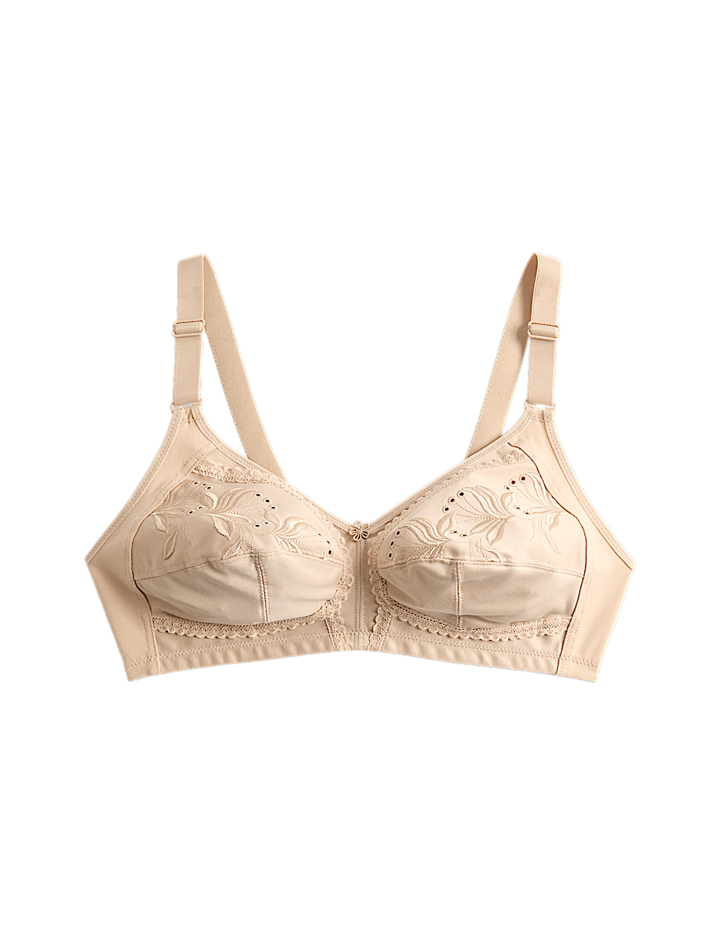 Embroidered Total Support Full Cup Bra (A-K)