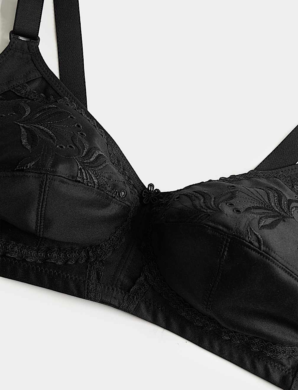 Embroidered Total Support Full Cup Bra (A-K)