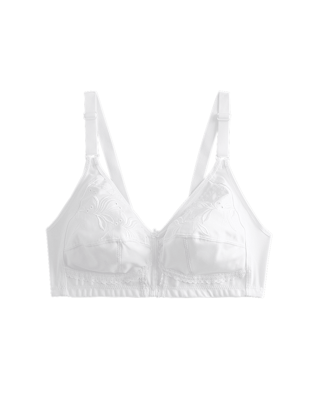 Embroidered Total Support Full Cup Bra (A-K)