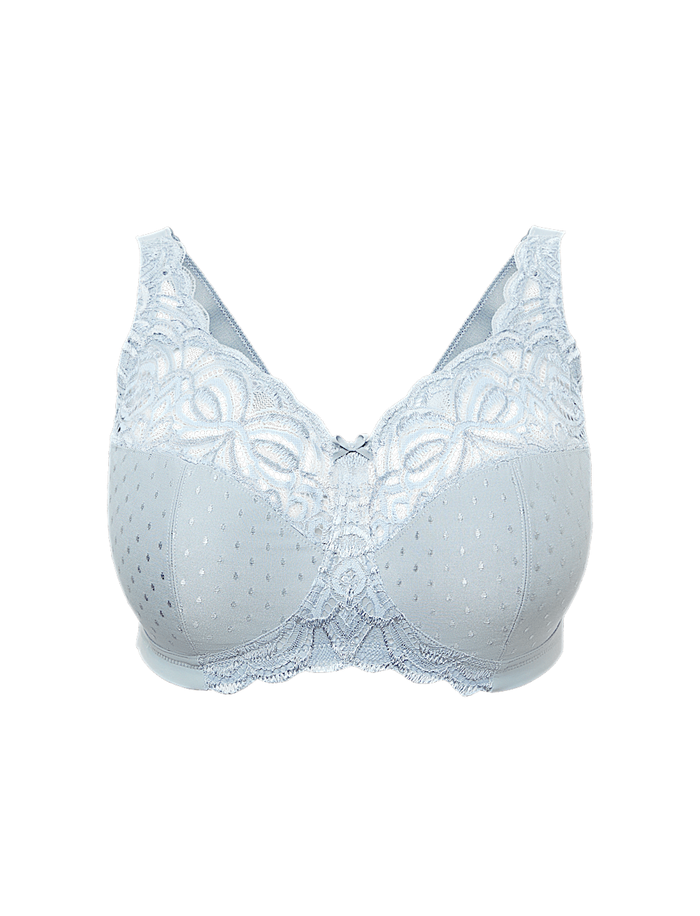 Amelia Lace Non Wired Total Support Bra B-H