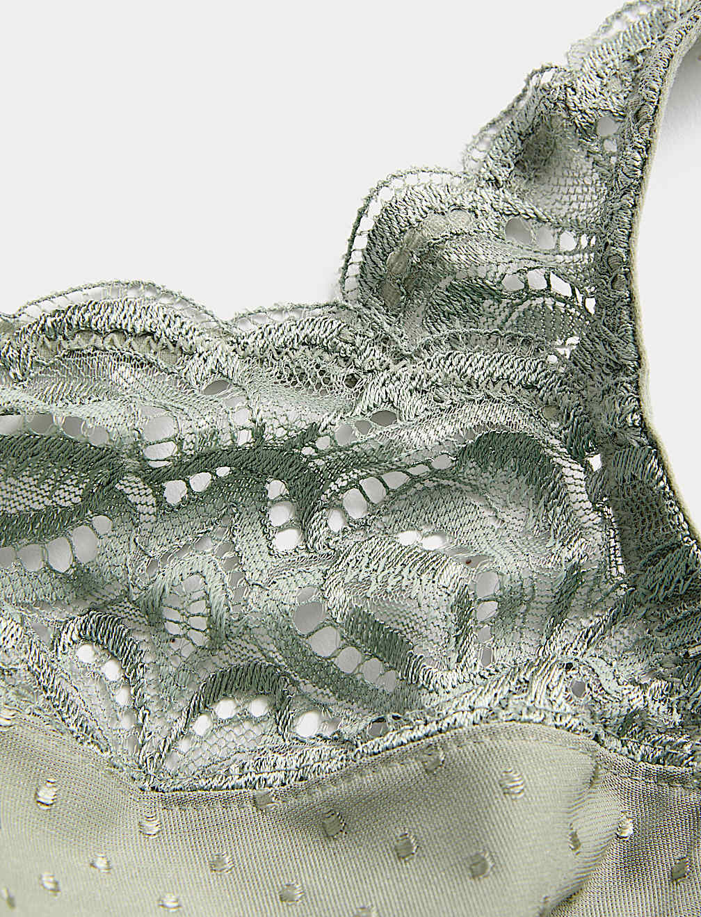 Amelia Lace Non Wired Total Support Bra B-H