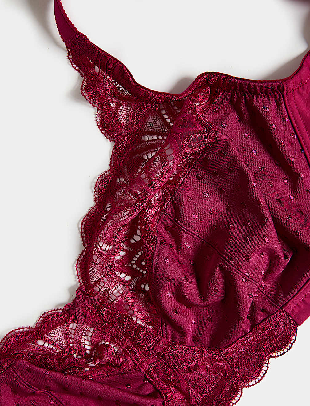 Amelia Lace Non Wired Total Support Bra B-H