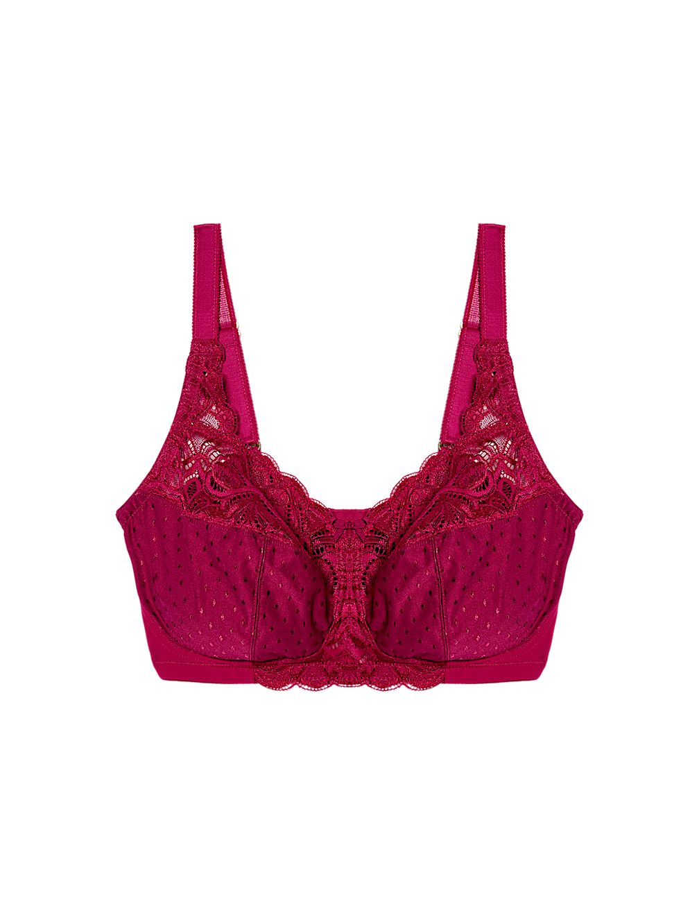 Amelia Lace Non Wired Total Support Bra B-H