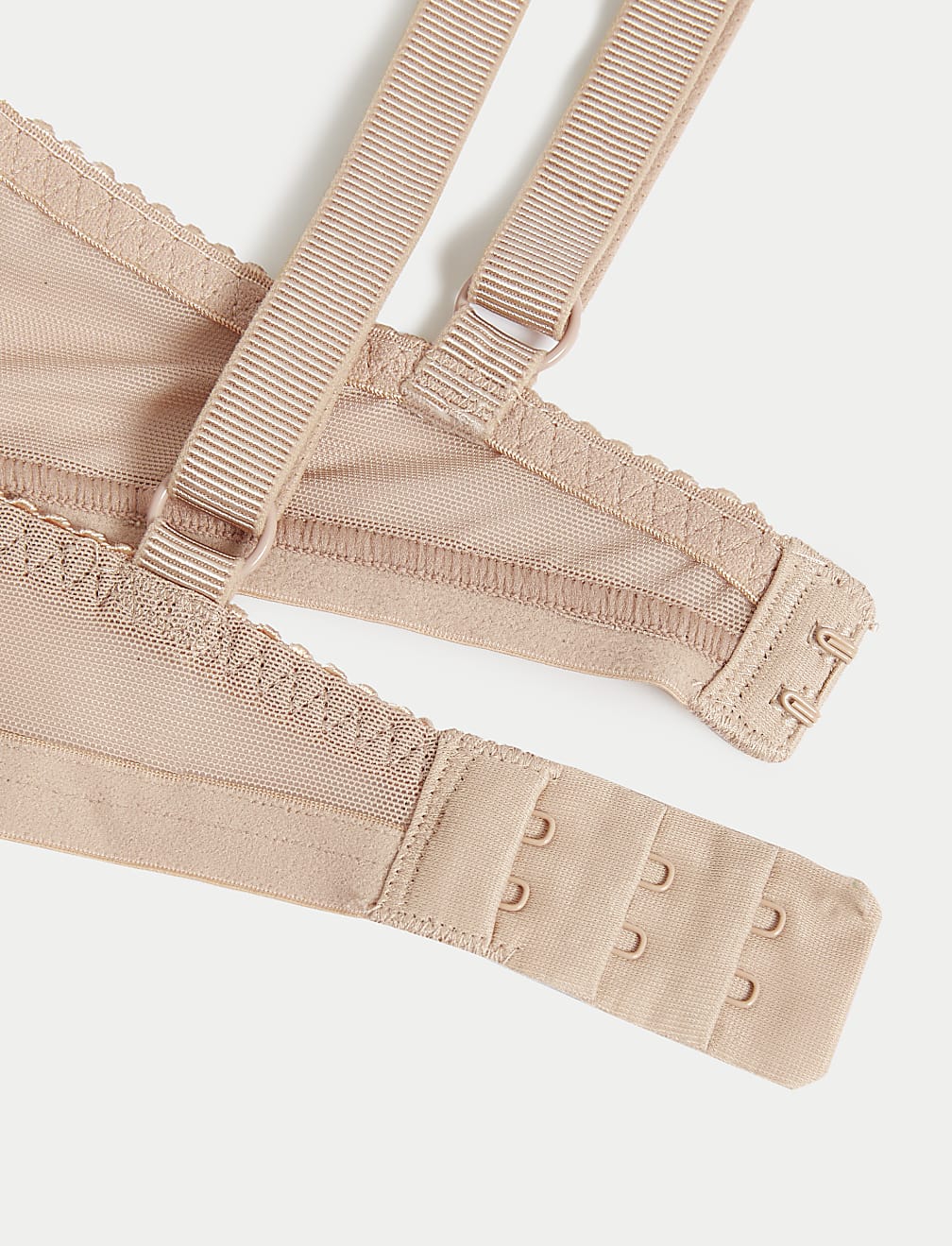 Lace Trim Padded Full Cup Bra