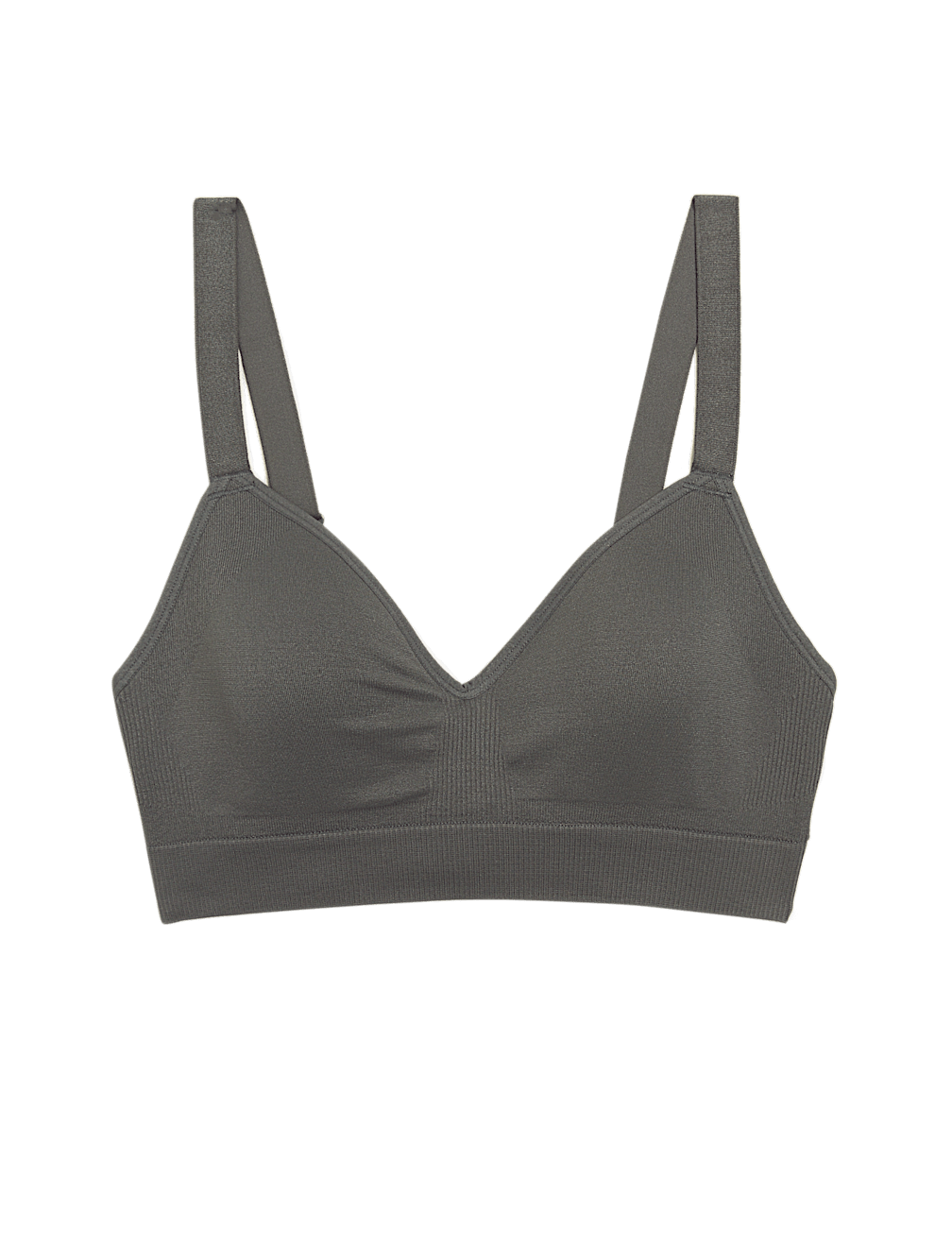 Non Wired Seamless Crop Top