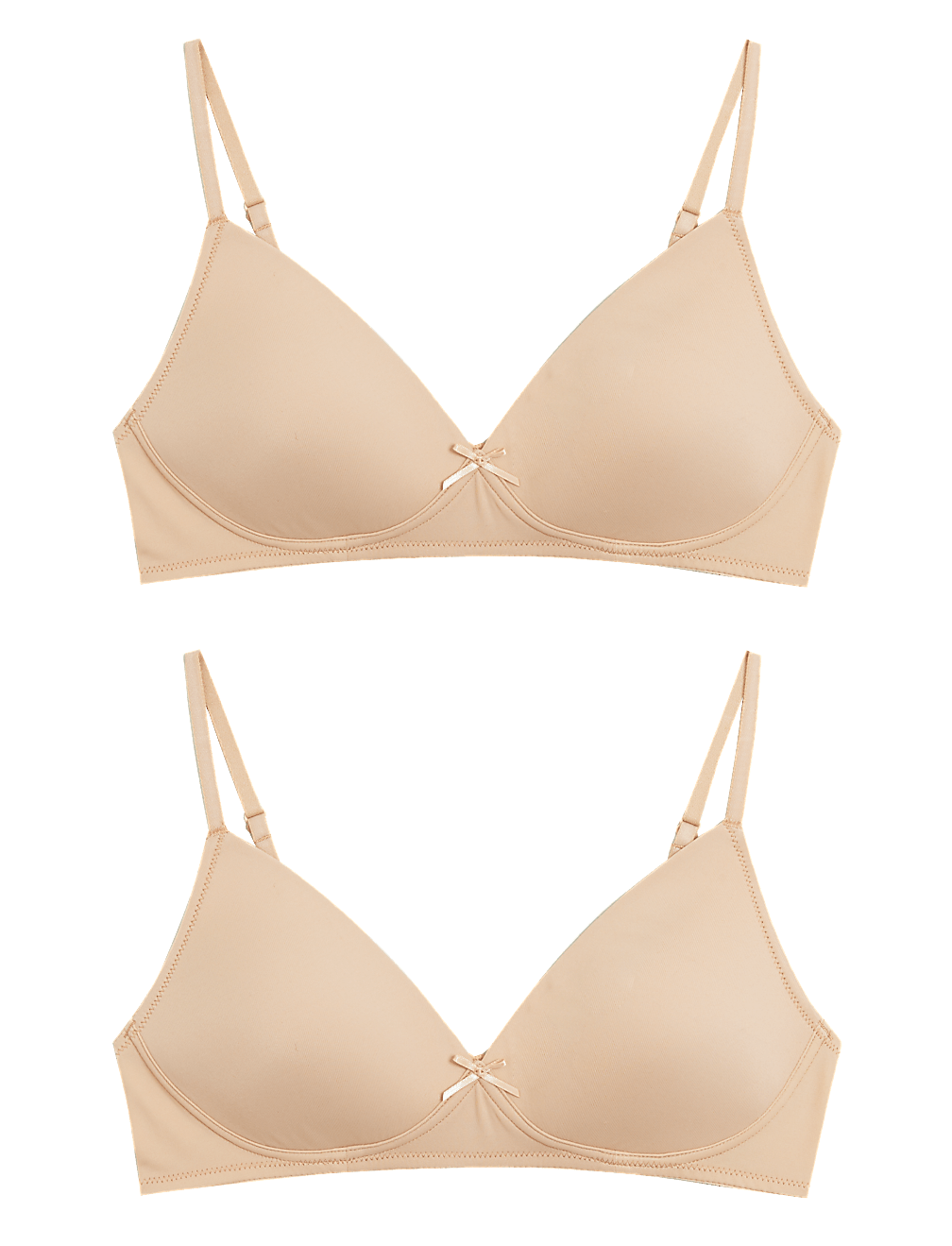 2pk Non-Wired First Bras