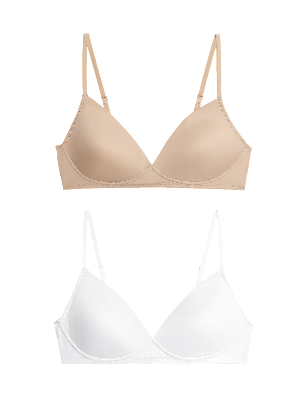 2pk Non-Wired First Bras