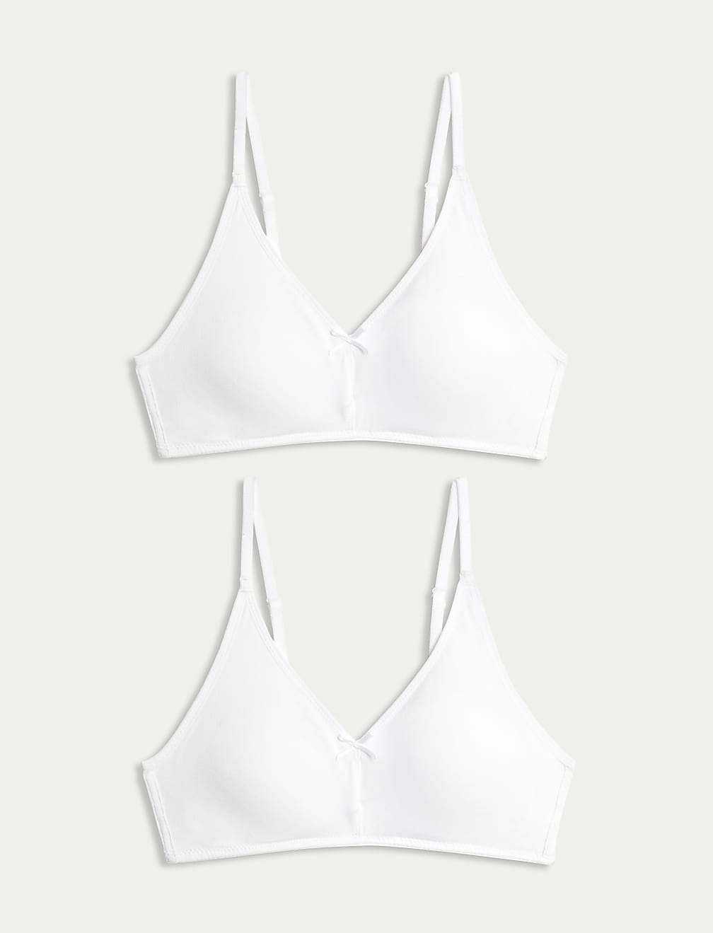 2pk Non-Wired Full Cup First  Bras AA-D