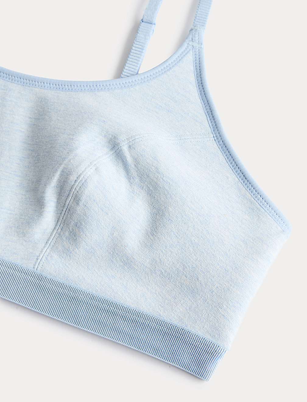 2pk Cotton First Bra Crop Tops