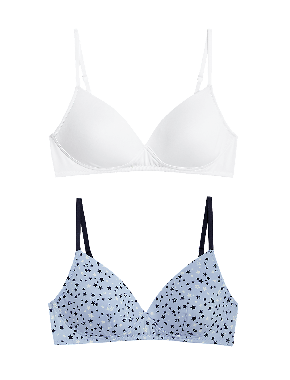 2pk Padded First Bras (AA-D)