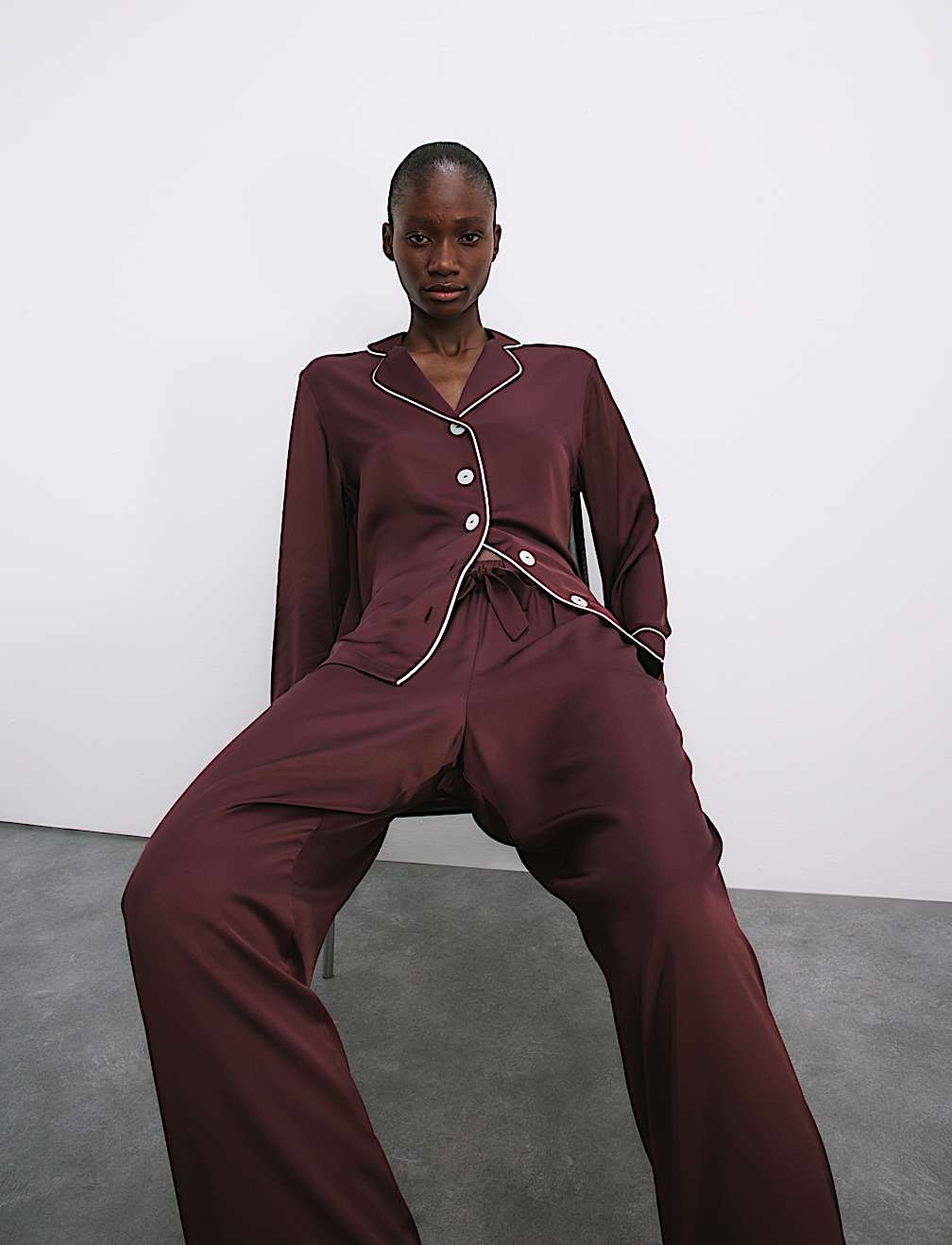 Satin Revere Pyjama Set