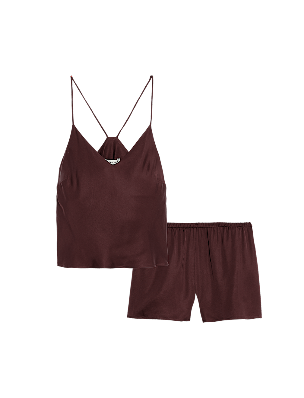 Satin Cami Shortie Pyjama Set