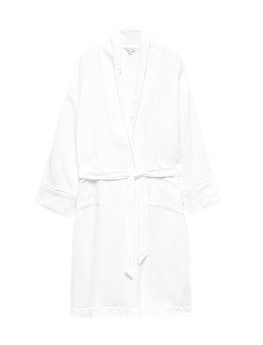 Pure Cotton Muslin Dressing Gown