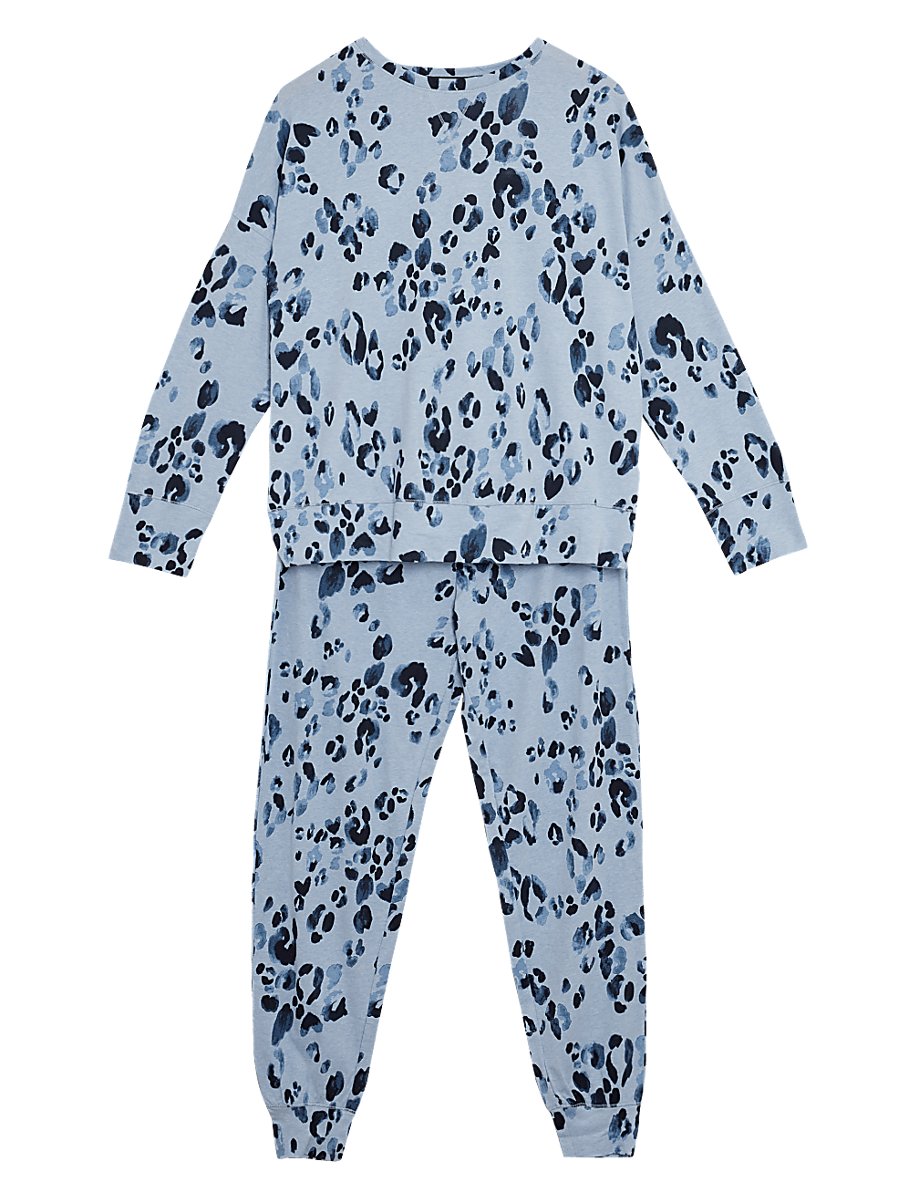 Cotton Leopard Print Pyjama Set