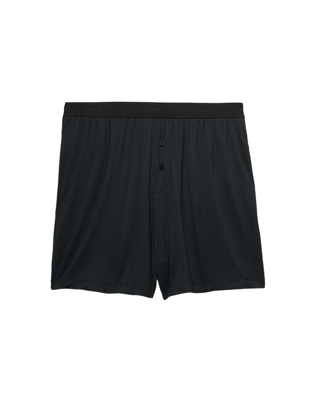 Button Fly Detail Pyjama Shorts