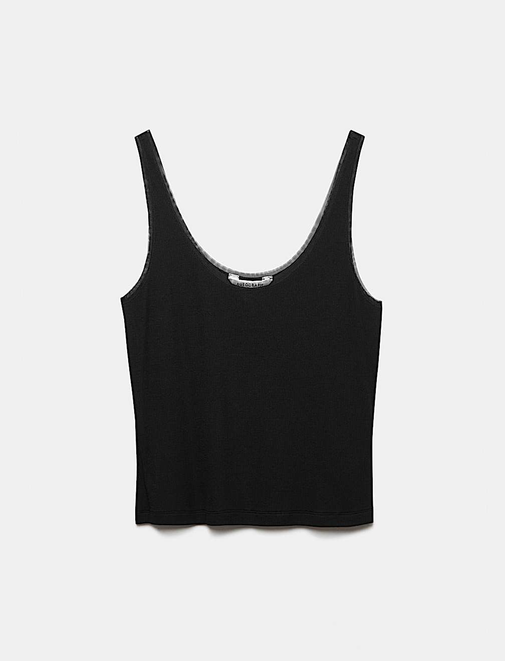 Modal Rich Ribbed Cami Pyjama Top