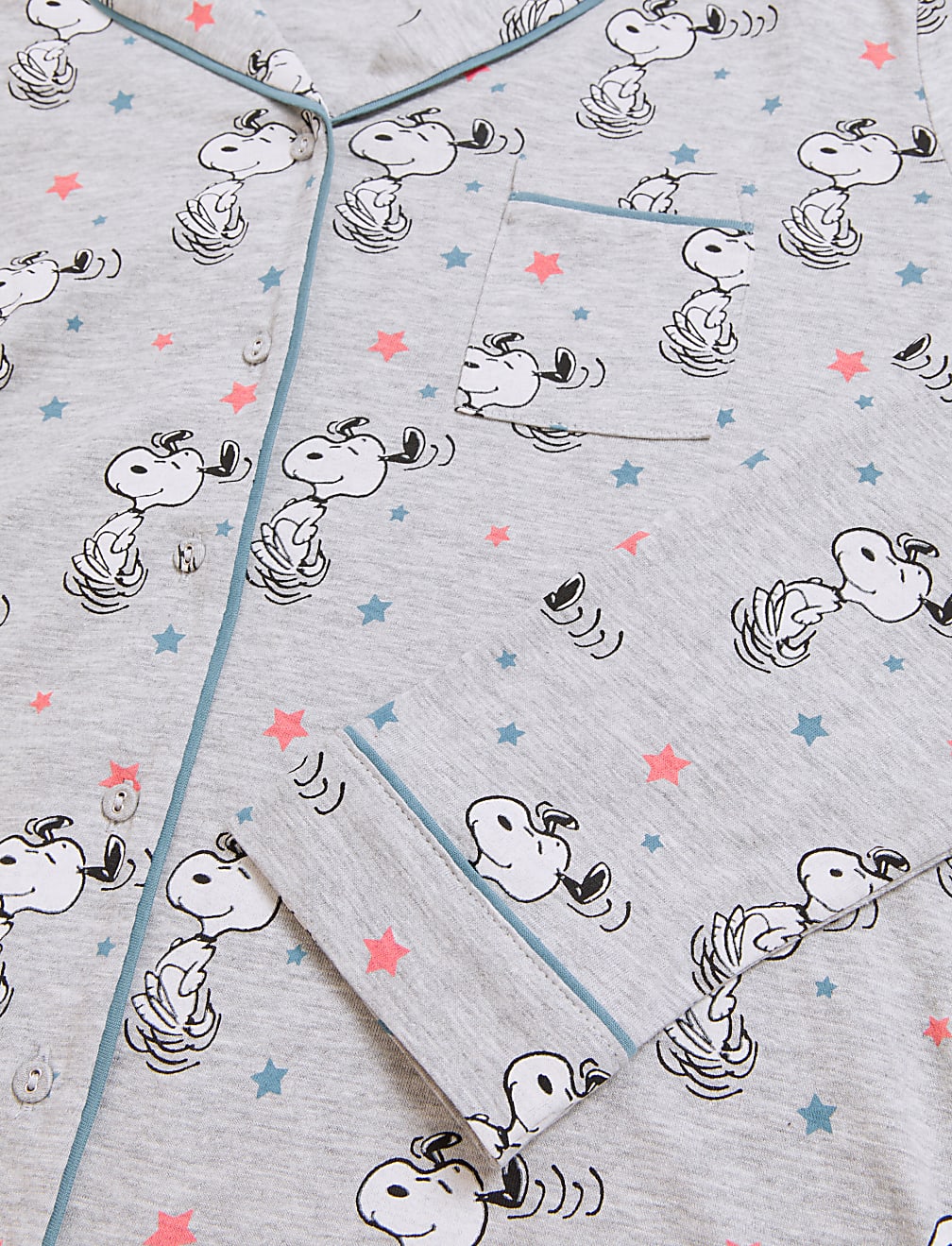 Snoopy™ Cotton Rich Rever Pyjama Set
