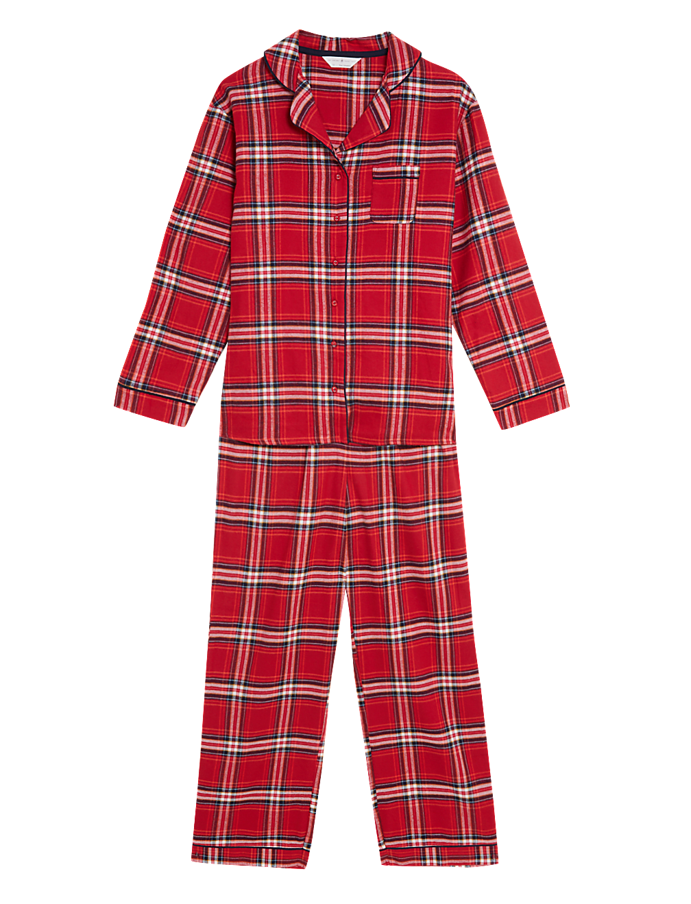 Women's Checked Family Pyjama Set