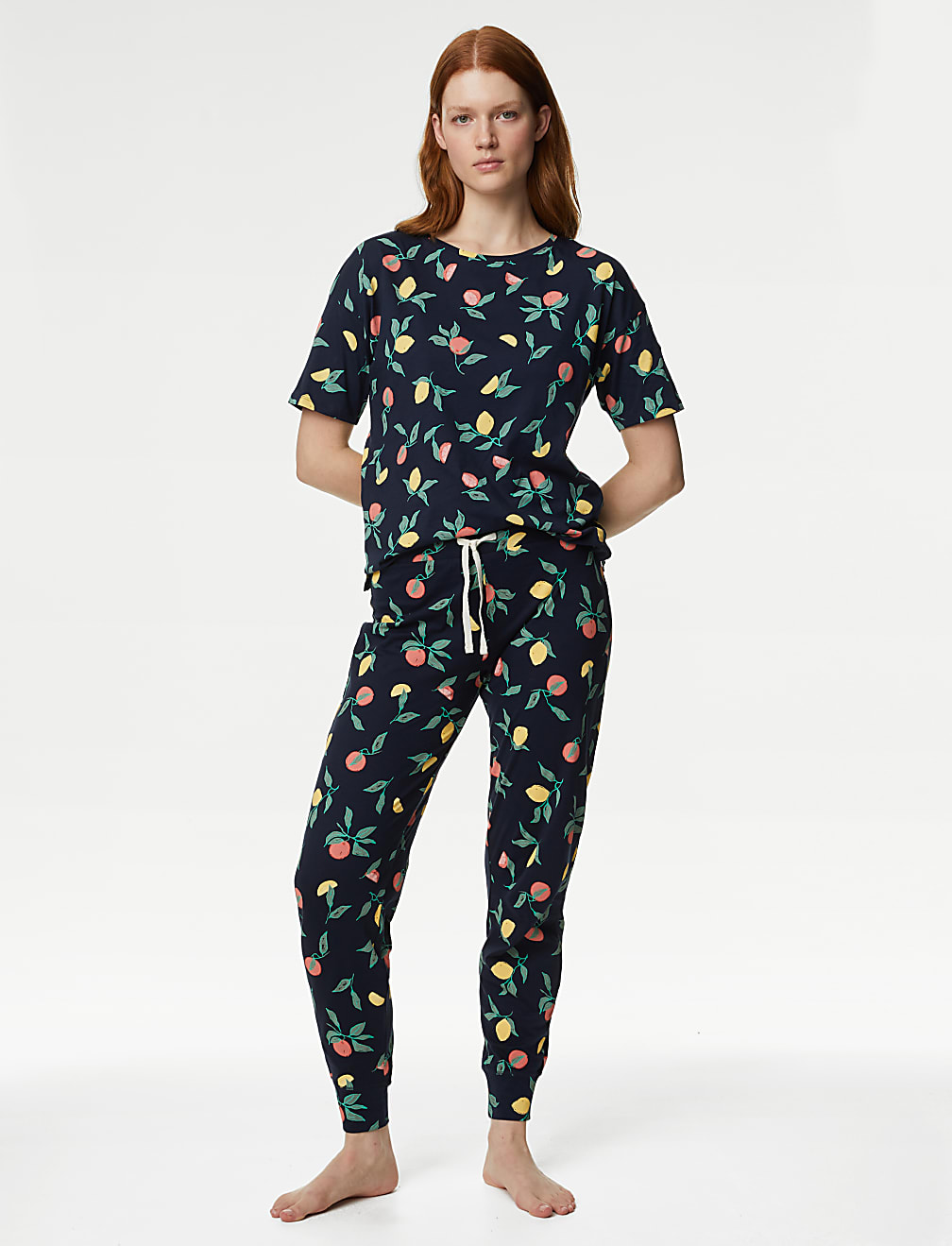 Pure Cotton Printed Pyjama Set