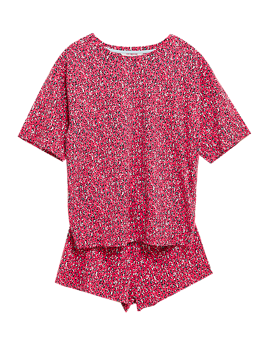 Cotton Animal Print Short Pyjama Set