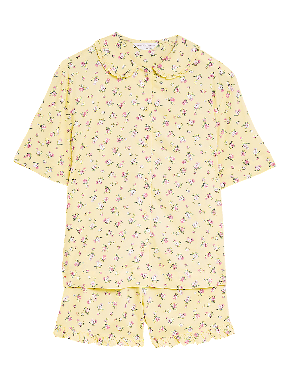 Woven Revere Short Pyjama Set
