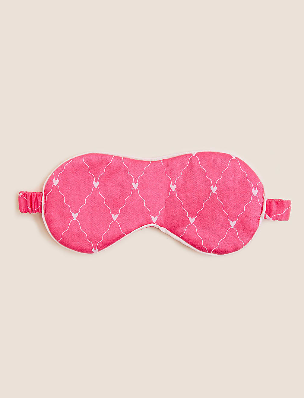 Heart Shortie Set With Eye Mask